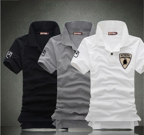 Men's New Style White Cotton Gs Raw Short Shirt
