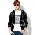 New Style Men's Long Sleeve Zipper Woolen Blends Sweaters