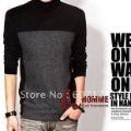 Modern Style Men's Soft Comfortable Long Sleeve Wool Sweater