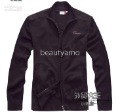 Men's Stand Collar Casual Knitted Zipper Long Sleeves Jacket