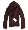 Men's Slim Style Hoody Side Zipper Jacket