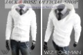 Men's Cotton Casual Zip Up Even Cap Jacket