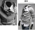 Rabbit Collar Men's Long Sleeve Hoodies Sweatshirts / Cardigan