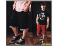 The Youth Men Casual Zipper Front Cotton Shorts