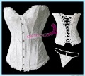 Female Breathable Eco-Friendly White Fitness Brocade Shaper