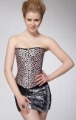 Female Sexy Leopard Grain Cotton Corset