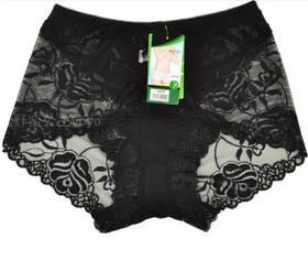 Women's Bamboo Fiber Anti-Bacterial Breathable Eco-friendly Plain Dyed Underwear