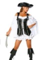 Women Black Sexy Leather Cotton Halloween Costumes