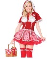 Red Lace Appliques Mini Halloween Costume