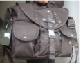 Men's Brown Multi-function Soft Zipper Canvas Shoulder Bags / Briefcase
