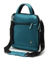 Fashion Men's Nylon with Multi-Purpose Adjustable and Removable Shoulder Belt Blue Dual-use Laptop Bag