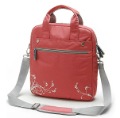 Red Nylon One Shoulder Laptop Bags