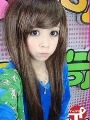 Long Lovely Synthetic Fleeciness Full Lace Girl Wigs