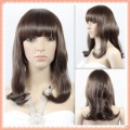 Long Wave Brown Body Curl Full Lace Wigs