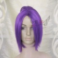 Purple Short Lace Front Indian Remy Cosplay Wig