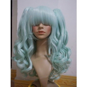 Lolita Plus Ponytails Full Lace Cosplay Wigs