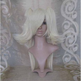 Golden Silver Alois straight Cosplay wig
