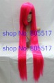 Ladies' Long Red Straight Synthetic Party Wig