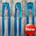 Dark Blue Vocaloid Hatsune Miku Straight Long Full Lace Party Wig