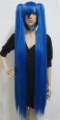 Blue Anime Cos Long Vocaloid MIKU Curly Synthetic Costume Wig