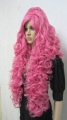 Anime Cos Stylish Long Curls Synthetic Costume Wig