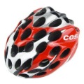 Red Helmet for Bike Lover COSI 39 Holes Cycling