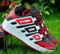 Red With Tie Flat Bottom Roller Skating Shoes