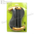 Ergonomic Multi - Position Cycling Grips Bicycle Bar End Handlebar Gold DZ - 219