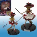 With Hat Yellow Hair Two Layers Dress Action Figure