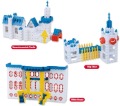 Plastic Block Construction House Building Educational Toy