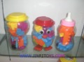 Plastic Science Nature Alphabet Block Construction Educational Toy