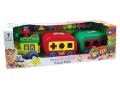 3 - Compartment Funny Cartoon Choochoo Learning Train Educational Toy