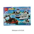 Sea Arrest Team DIY Blocks Plastic Educational Puzzle Toy