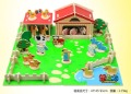 Plastic Cute Children Happy Farm Educational Puzzles