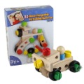 Wooden Car Shape Ivory Building Block