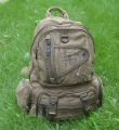 Canvas Washed Zipper Hasp Hiking Backpacks