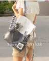 Han Edition PU Girls Pattern Bow Cortical School Backpacks