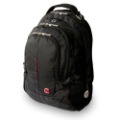 Black With Logo On Zippers Laptop Backpacks
