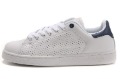 Ventilating Lace-up Leather Skin Rubber White Men's Shoes