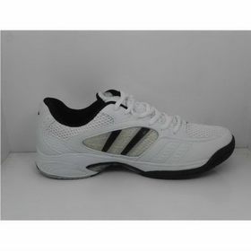 Men's White Mesh Lace-Up Comfortable Tennis Shoes