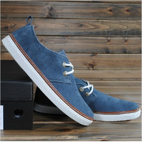 Men's Suede Casual British Style Breathable Walking Shoes
