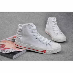 Canvas Shoes Low and High Shoes Stripe Ribbon Series