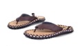 Men's Genuine Leather Dual-use Wear-resisting Disposable Slippers