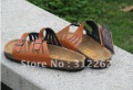 Women's PU Leather Wear-resisting Soft Antiskid Disposable Slippers