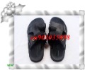 Men's Black Genuine Leather Soft Antiskid Vietnam Sandals