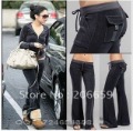 Black Separates Style Cotton Women's Suit