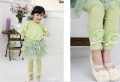 Children's Virgin Summer of Accomplishment Yarn Spinning Flowers Pants