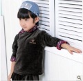 Children's Han Edition Long Sleeve Round Brought Autumn T-shirt