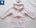 Children Cotton Towel Colorful Pots Long Sleeve Sleepwear