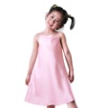 Girl Pink Silk Quick Dry Breathable Sleepwear